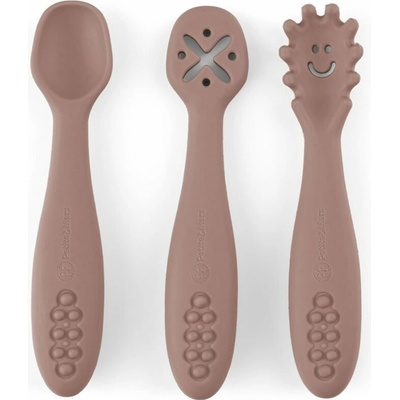 Petite&Mars Take&Match 6m+ lžička pro děti Velvet Latte 3 ks