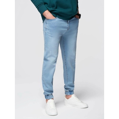 Ombre pánske tepláky modrá