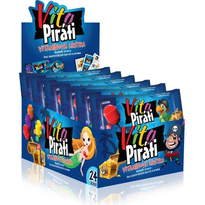 Biotter VitaPiráti vitamínové lízátka 24ks