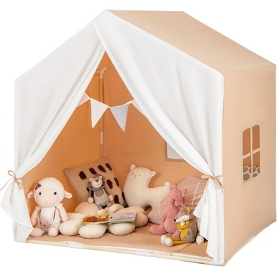 Costway Dětský hrací domeček Beige – Zbozi.Blesk.cz