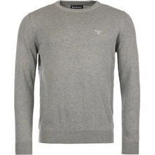 Barbour Pima Cotton Crew Neck Sweater Grey