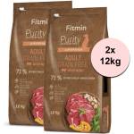 Fitmin Purity Възрастен Говеждо Без Зърно 2 x 12 кг