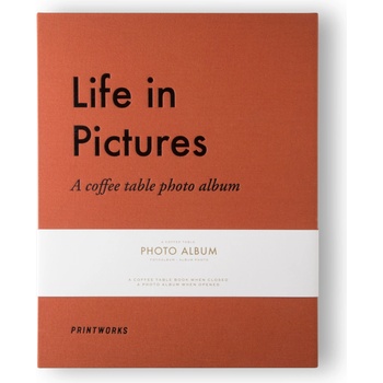 Printworks Албум за снимки LIFE IN PICTURES Printworks, оранжев (PRPW00152)