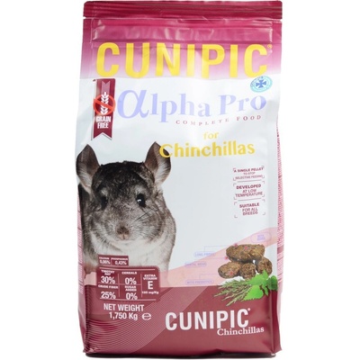 Cunipic Alpha Pro Chinchilla 1,75 kg – Hledejceny.cz