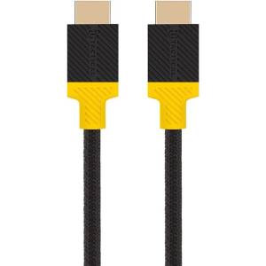 Tactical Високоскоростен 8K HDMI към HDMI кабел (200 см) (черен-жълт) - Tactical Webb Space High Definition Series HDMI 2.1, 8K 60Hz Cable