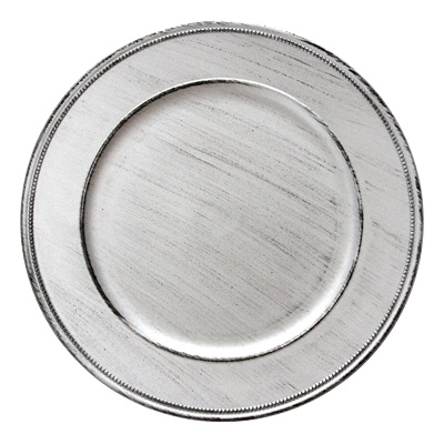 Horecano HORECANO-Подложна чиния VINTAGE 33 cm СРЕБРО (HA295MP-R) (0193759)
