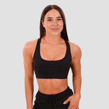 GymBeam Спортен сутиен Mesh Panel Black XS