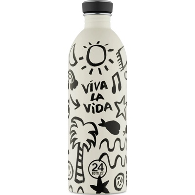 24 Bottles Nerezová láhev Urban Bottle Viva la Vida 1 l