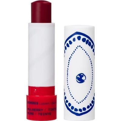 KORRES Овлажняващ балсам за устни Бубонка , цветен, Korres Mulberyy Lip Balm 4.5gr