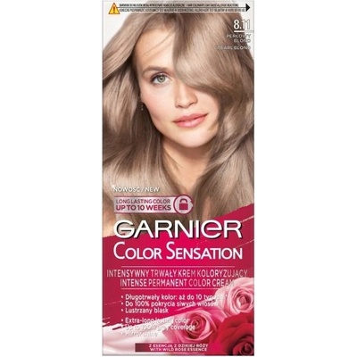 Garnier Color Sensation krém na farbenie vlasov 8.11 Pearl Blonde