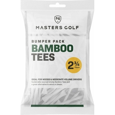 Masters Golf Bamboo Tees 2 3/4 Bumper Bag 110ks bílá – Zbozi.Blesk.cz