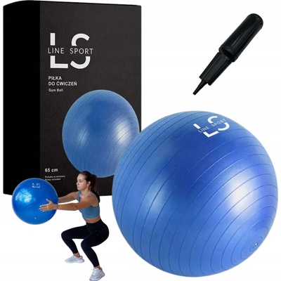 Line Sport Gymnastický míč s pumpičkou 65 cm