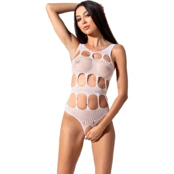 Image 1 of Боди с интимен отвор, секси разрези - BS083 Body White S/M/L (D-227389)