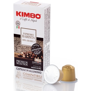 KIMBO Espresso BARISTA 100% Арабика ALU Nespresso Капсули 10 бр