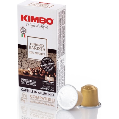 KIMBO Espresso BARISTA 100% Арабика ALU Nespresso Капсули 10 бр