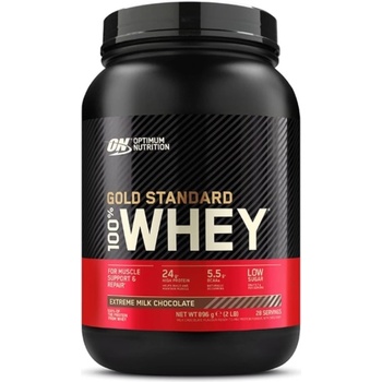 Optimum Nutrition Gold Standard 100% Whey, млечен шоколад, 908 g, Optimum Nutrition