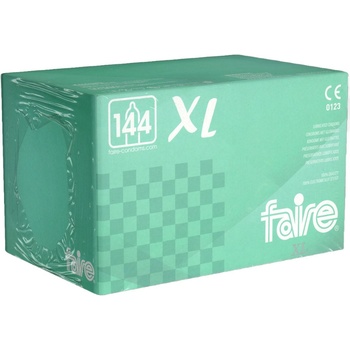 Faire XL - 144 големи презерватива от естествен латекс