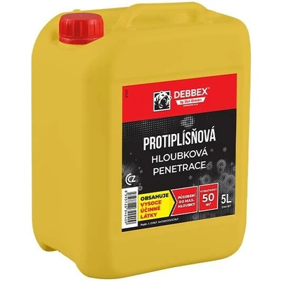 Den Braven Protiplísňová hloubková penetrace 5 l kanystr mléčně bílá
