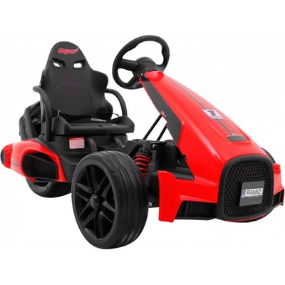 Ramiz elektrické autíčko motokára Bolid XR1 červená