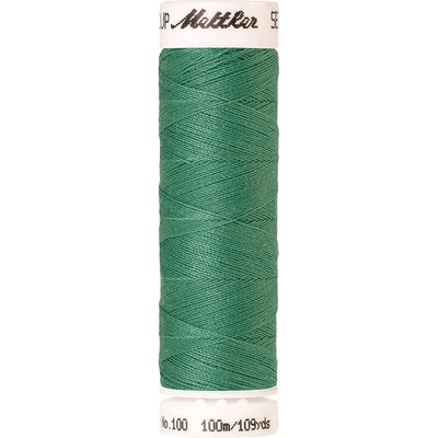 Nitě SERALON 100m na univerzální šití, polyester AMANN Mettler - více barev 6677: 0907 světle zelená
