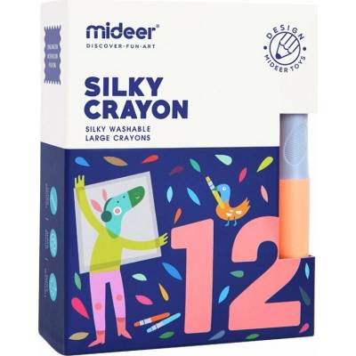 MiDeer hodvábne voskové pastely 12 ks