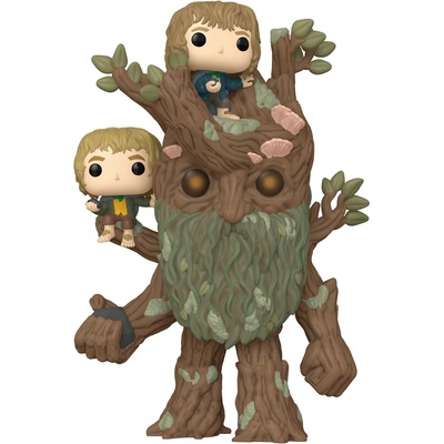 Funko Фигура Funko POP! Movies: The Lord of the Rings - Treebeard with Merry & Pipin #1579, 15 cm (FK80834)