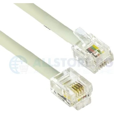 VCom Кабел за телефон Phone Cord 6P4C/6P4C - CT046-1.5m (CT046-1.5m)