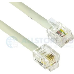 VCom Кабел за телефон Phone Cord 6P4C/6P4C - CT046-1.5m (CT046-1.5m) - Allstore