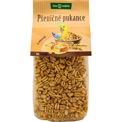 Bio nebio Pšeničné pukance s medem BIO 130 g