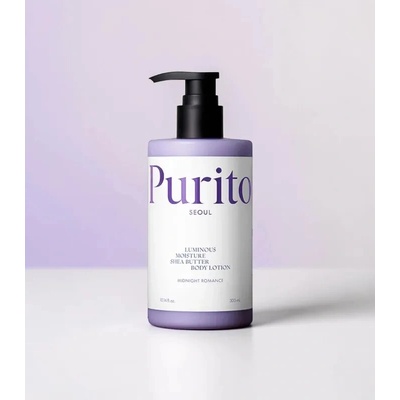 PURITO Tělové mléko s bambuckým máslem Midnight Romance (Luminous Moisture Shea Butter Body Lotion) 300 ml