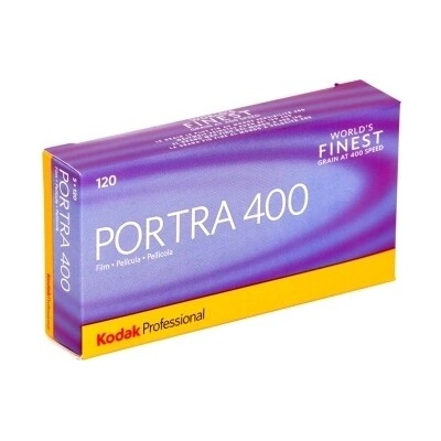 Kodak Portra 400 farebný negatívny film 120 5ks