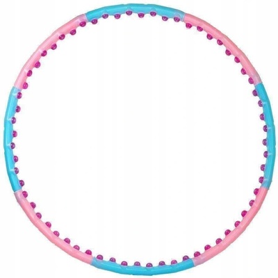 SMJ Sport Hula hoop s kuličkami 110 cm růžová
