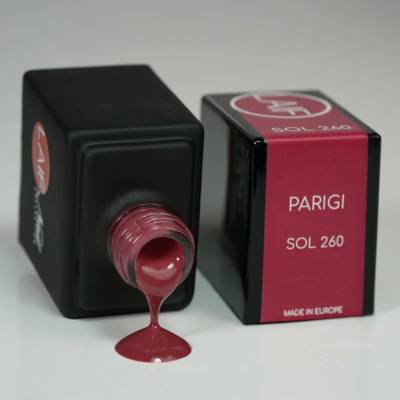 Laif Gel lak červený SOL 260 Parigi 10 ml