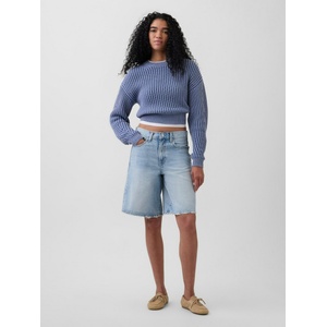 GAP Дънкови шорти Mid Rise Longline GAP GAP | Sin | ЖЕНИ | 25 REG