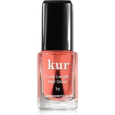 LONDONTOWN Kur Luxe Length Nail Gloss posilující lak pro slabé a poškozené nehty 12 ml