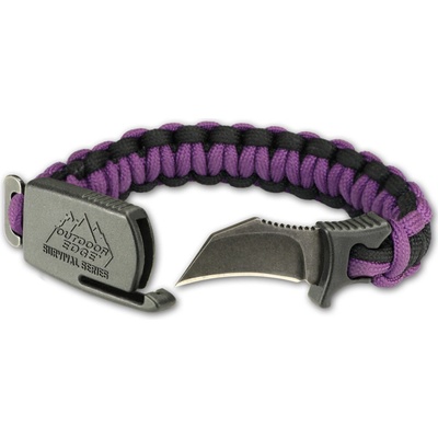Outdoor Edge Para Claw Paracord Knife Bracelet Small Purple – Hledejceny.cz