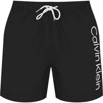 Image 1 of Calvin Klein Бански гащета Calvin Klein Large Logo Swim Shorts - Black