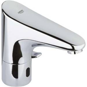 GROHE Europlus E - Електронна смесителна батерия за умивалник, хром 36015001 (36015001)