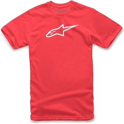 Alpinestars tričko Ageless Classic Tee krátky rukáv červené biele