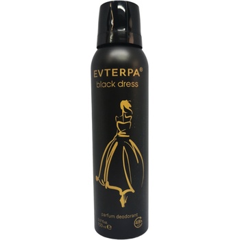 Evterpa парфюм дезодорант за жени, Черна рокля, 150мл
