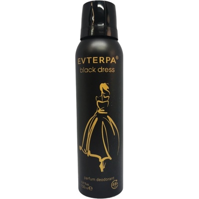 Evterpa парфюм дезодорант за жени, Черна рокля, 150мл