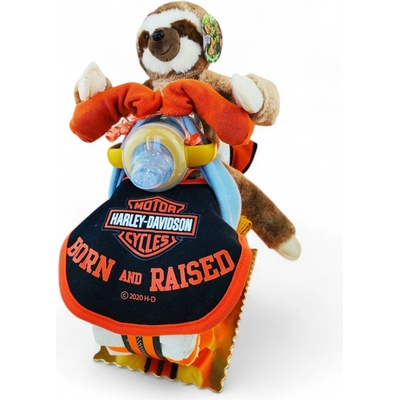 BabyTorta plienková motorka pre bábätko HARLEY DAVIDSON