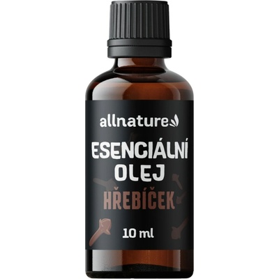 Allnature Esenciální olej Hřebíček 10 ml