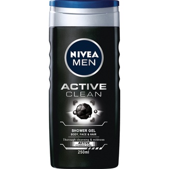 Nivea MEN Душ-гел Active Clean Душ гел мъжки 250ml