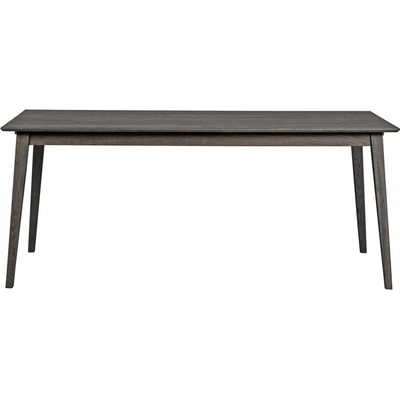 Rowico Home Nadčasový jídelní stůl v hnědém dubu FILIPPA Dark brown 180 x 90 cm tmavě hnědá 113727