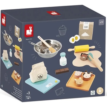 Image 1 of Janod Игрален комплект Janod - Моето сладкарско ателие (J06618)