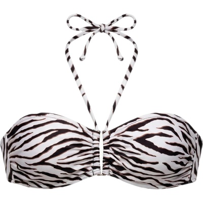 Banana Moon Дамско бикини горнище Banana Moon Women's Fadio C Wildjungle Bikini top - Noir - размер 42C (FR) (150-6112-0111)