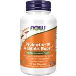 NOW Probiotic-10 & Bifido Boost [90 капсули]