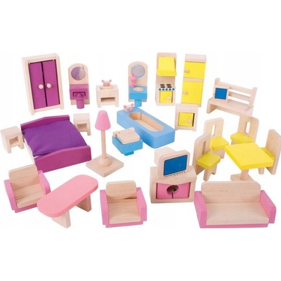 Bigjigs Toys Nábytok pre bábiky 35 cm