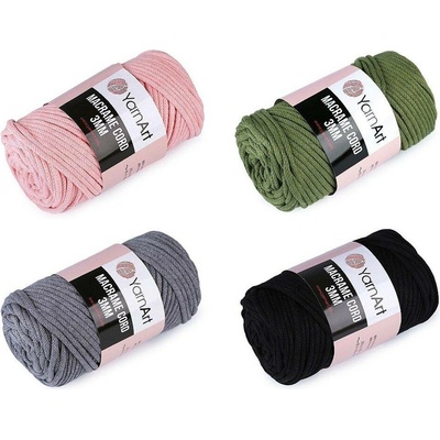 Pletací příze Macrame Cord 3mm 250 g - 16 (771) pink